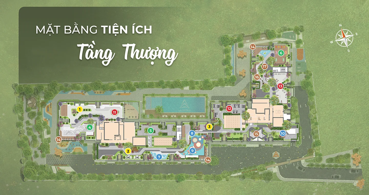 tiện ích tầng thượng