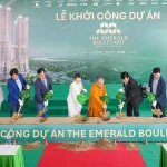 the emerald boulevard khoi cong du an